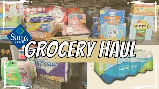 SAMS CLUB GROCERY HAUL | MONTHLY GROCERY HAUL | FAMILY OF 3