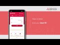 How to login to Bank Muscat mBanking app