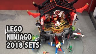 LEGO Ninjago SOG Headquarters and Temple of Resurrection Sets 70640 70643