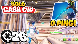 Pxlarized DESTROYS EVERYONE In Solo Cash Cup On 0 PING!