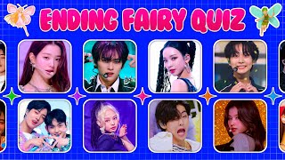 ENDING FAIRY QUIZ 🧚🏻‍♀️🕹 Guess The Kpop Song by The Ending Fairy | KPOP GAME 🎶