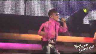 101226 [Fancam]  SHINee Key cute dance - My first kiss solo @ SHINee 1st Concert in Japan