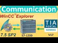 WinCC Explorer Communication with S7-1200 PLC | Momentary Button in  WINCC Explorer v7.5 SP2 - Hindi