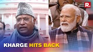 Mallikarjun Kharge Responds To PM's Attack On Congress, accuses BJP Of 'Abolishing Its Ideology'