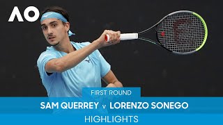 Sam Querrey v Lorenzo Sonego Highlights (1R) | Australian Open 2022