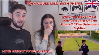 British Couple Reacts to Why You Never Mess With A Guard Of The Tomb Of The Unknown Soldier