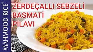 Zerdeçallı Sebzeli Basmati Pilavı - Mahmood Rice