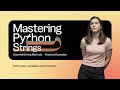 Mastering Python Strings Essential String Methods and Practical Examples #python #viral