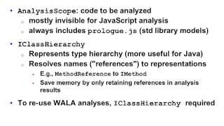 Wala JavaScript Tutorial, Part 1/3
