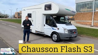 Chausson Flash S3 Motorhome Review - WeBuyAnyMotorcaravan.com