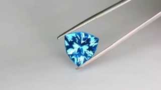 13.35ct AAA vivid blue Topaz