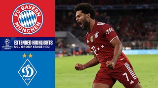 Bayern München vs. Dynamo Kyiv: Extended Highlights | UCL Group Stage MD 2 | CBS Sports Golazo