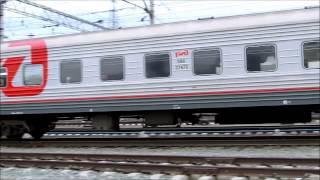 Железнодорожный вокзал Омск. Train station Omsk.