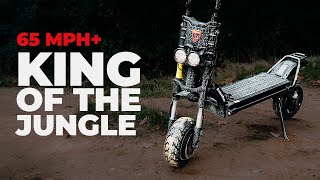 The 65 MPH King of the Jungle! | Kaabo Wolf King GTR E-scooter Overview