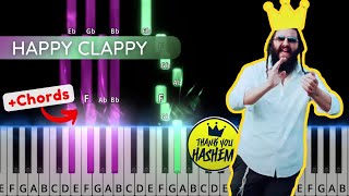 Happy Clappy piano tutorial. By Thank You Hashem