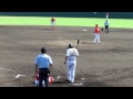 平成23年8月9日 7回裏　弦本　ウエスタンリーグ広島戦（鳴尾浜）