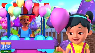 Gubbare Wala | गुब्बारे वाला | Hindi Nursery Rhymes for Kids | Lakdi ki Kathi | Udta Huwa Hathi