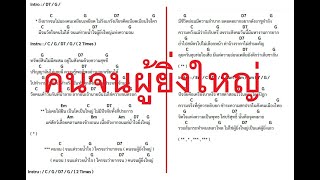 คนจนผู้ยิ่งใหญ่Backing track