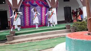 HGS higher secondary school dance by small children