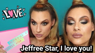 Jeffree star artistry morphe palette makeup tutorial! Look # 4!