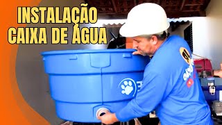 COMO INSTALAR UMA CAIXA DE AGUA DA FORMA CORRETA