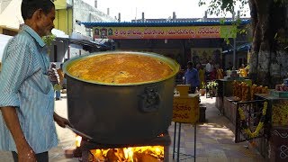 Sambar Making for 400 People | Temple Foods | Free Food | Party Foods