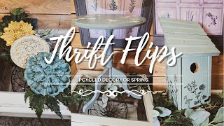 Thrift Flips • Trash to Treasure • Simple Spring Upcycles Using Salvaged Items •
