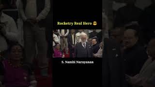 Rocketry Real Hero || S.Nambi Narayanan Indian aerospace engineer ISRO || #shorts #rocketry