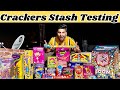 Different Diwali Crackers Testing 2023 | Cheapest Crackers Stash Testing Part1| Thakur Saurav Vlog