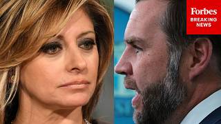 BREAKING NEWS: JD Vance Asked Point Blank If Maria Bartiromo Will Be New White House Press Secretary