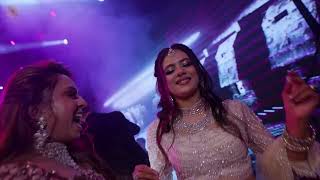 Pragati \u0026 Ojas' Dreamy Sangeet | Destination Wedding | Andaz Aerocity Delhi | Luxury Wedding