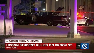 UConn student killed on Brook St. in Hartford