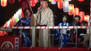 河内音頭　河洲 虎丸　堀江盆踊り 初日　2014.08.18