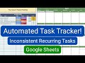 Automated Task Tracker Upgrade: Bulk add inconsistent recurring tasks by clicking a button!
