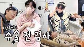 소근이 임신일기 #28 수술 전 검사😱 (임신 막달 35-36주차 일상)