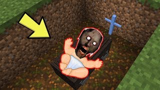 ЧТО СКРЫВАЕТ БАБКА ГРЕННИ В МОГИЛЕ РЕБЕНКА GRANNY В МАЙНКРАФТ | НУБИК В MINECRAFT ТРОЛЛИНГ ЛОВУШКА