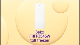 Beko FXFP3545W Tall Freezer - White - Product Overview