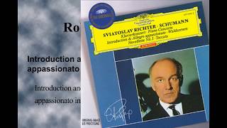 Schumann Introduction and Allegro appassionato in G major op.92(Sviatoslav Richter 1959)