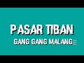 Pasar tiban