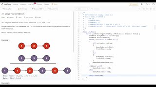 Merge Two Sorted Lists in Hindi | LeetCode 21 | Top Interview Questions