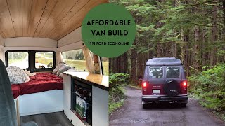 AFFORDABLE VAN CONVERSION - 1991 FORD ECONOLINE E-150 XLT