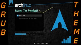 Arch Linux Grub Theme Tutorial #archlinux #archinstall #grub