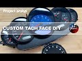 Porsche 911 Custom Tach Face Install DIY - Project 996