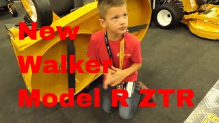 New Walker Model R ZTR - First Look! The Best Homeowner Zero-Turn?