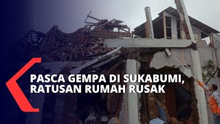Gempa Bumi 5 SR Guncang Sukabumi, Ratusan Rumah Warga Rusak
