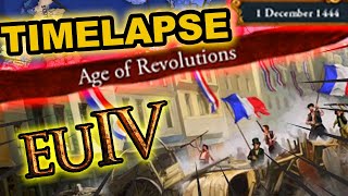 What Happens If the Revolutionary Age Starts in 1444? | Europa Universalis 4 AI Only Timelapse