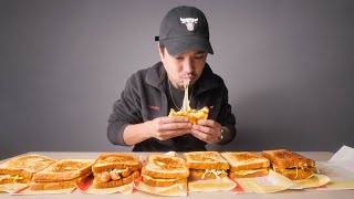 Trying 8 Different Kinds of Korean Street Toast