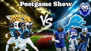 Jaguars Vs Lions Postgame Show