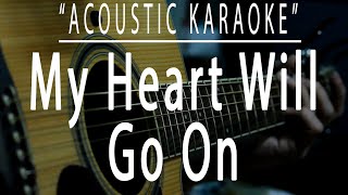 Download My heart will go on - Celine Dion (Acoustic karaoke) mp3