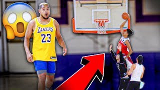 MY CRAZY DUNK ON JESSER! First 2HYPE Hoop Session! 3 VS 3 BASKETBALL